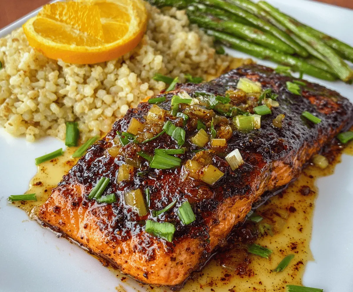 Sweet and Spicy Cajun Brown Sugar Salmon Recipe