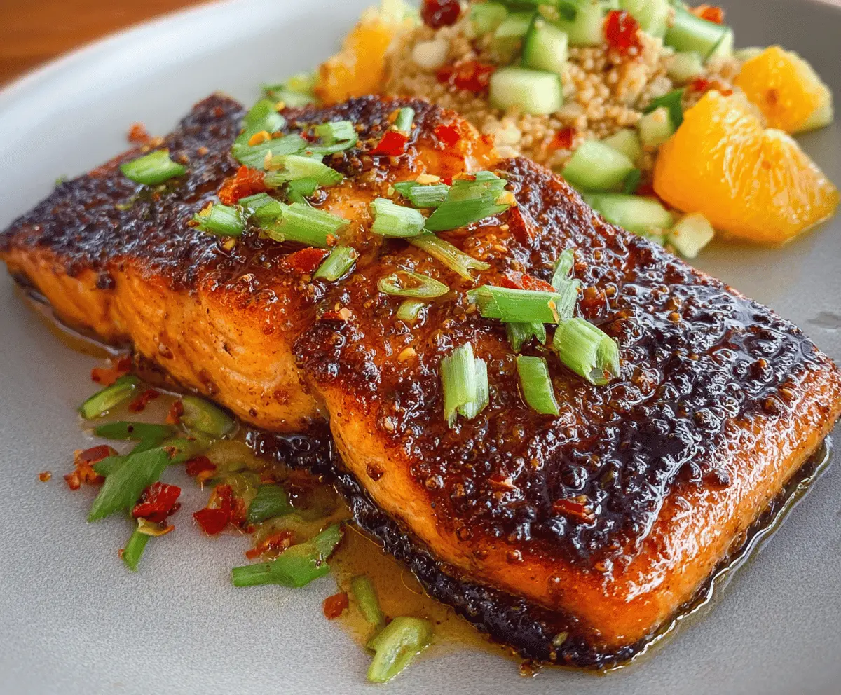Sweet and Spicy Cajun Brown Sugar Salmon Recipe