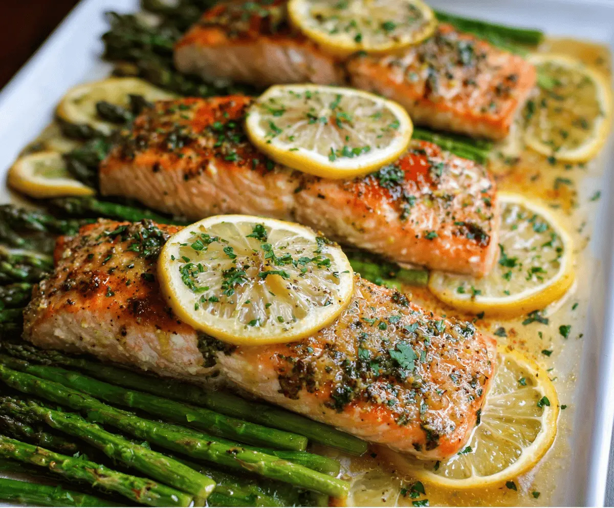 Easy Garlic Butter Lemon Salmon Recipe