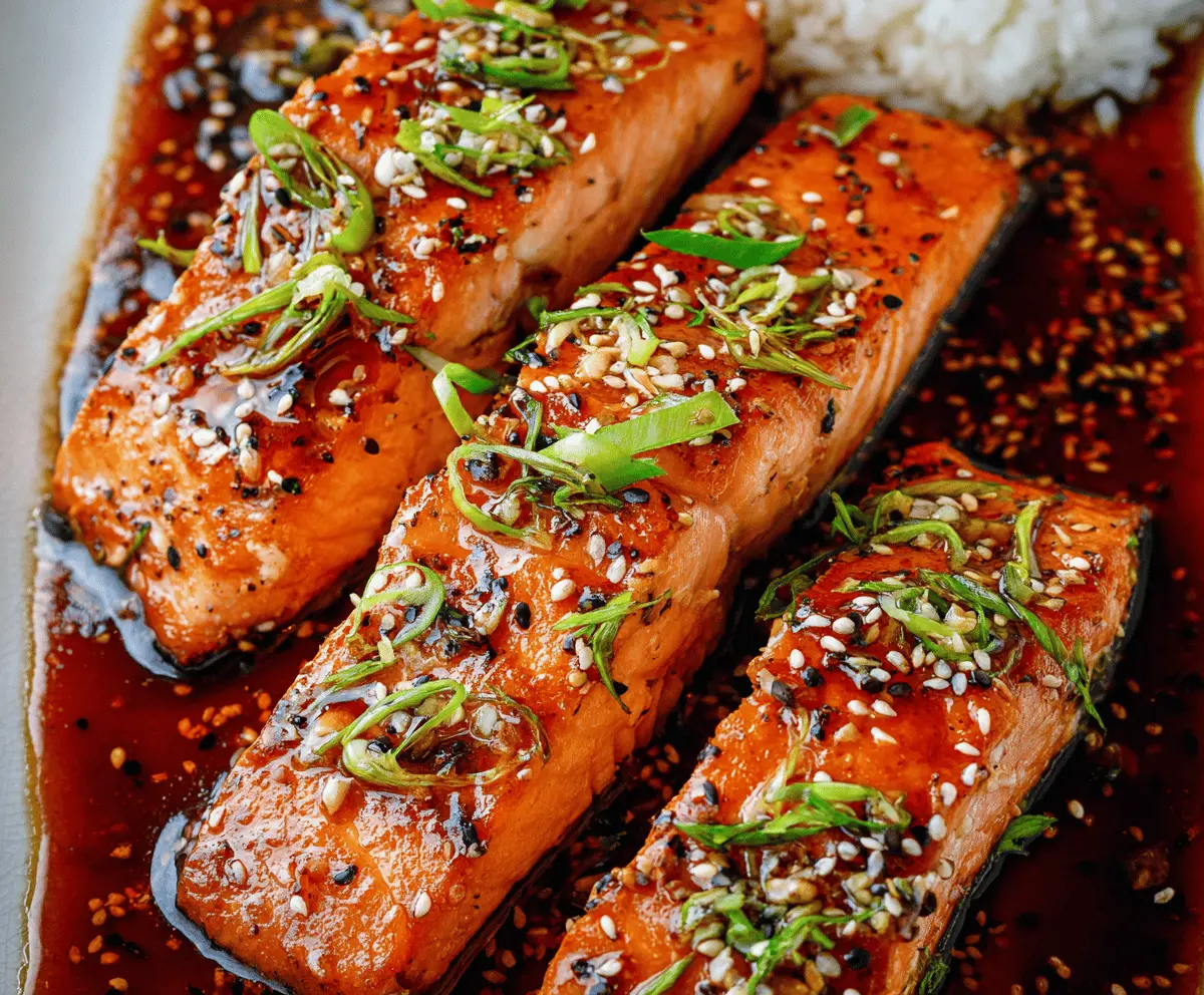 Easy Baked Teriyaki Salmon in 15 Minutes