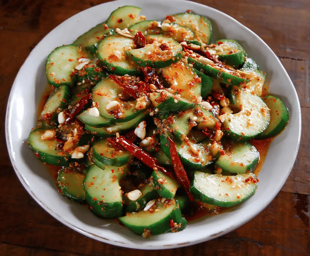 Spicy Cucumber Salad