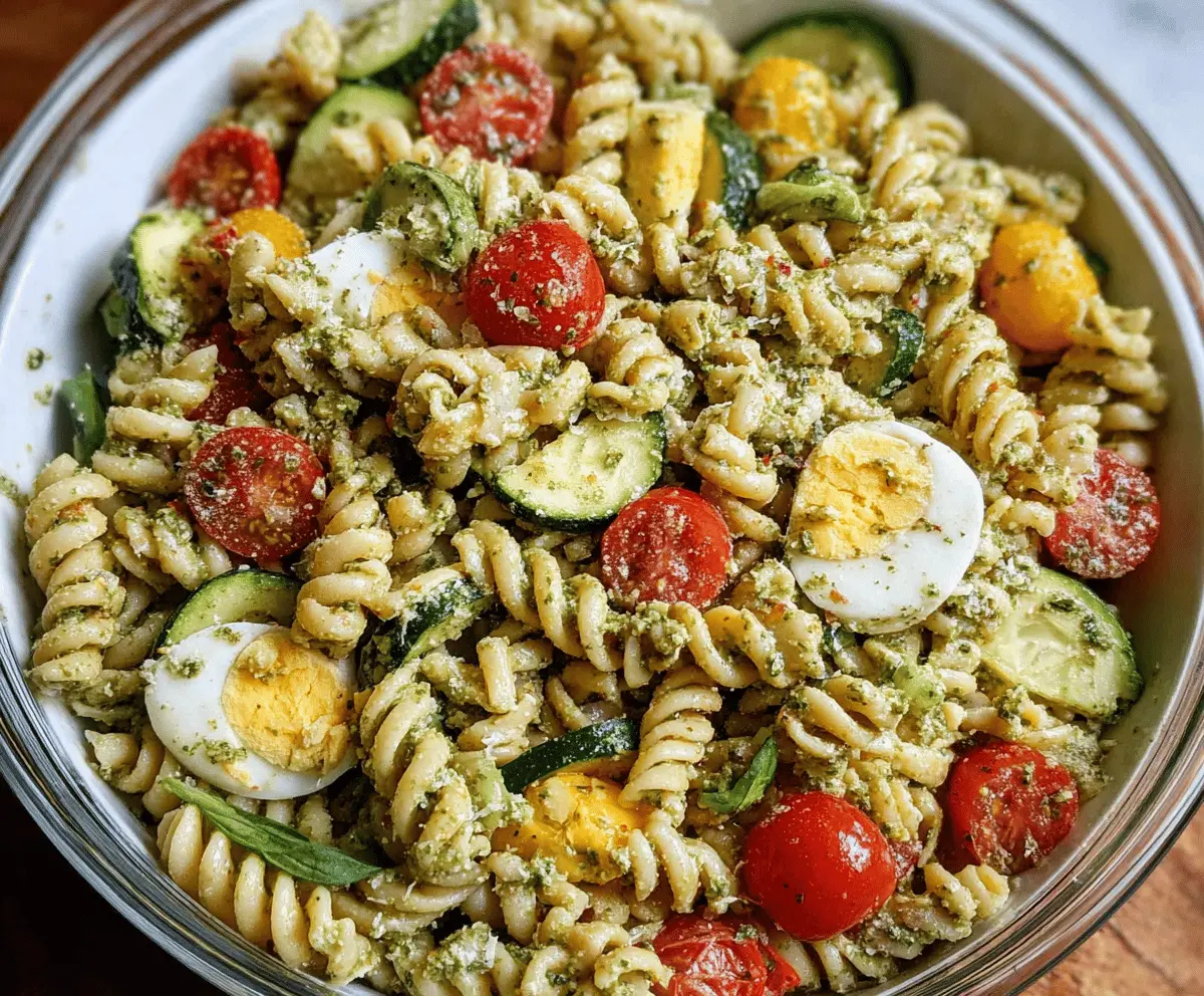 Pesto Pasta Salad