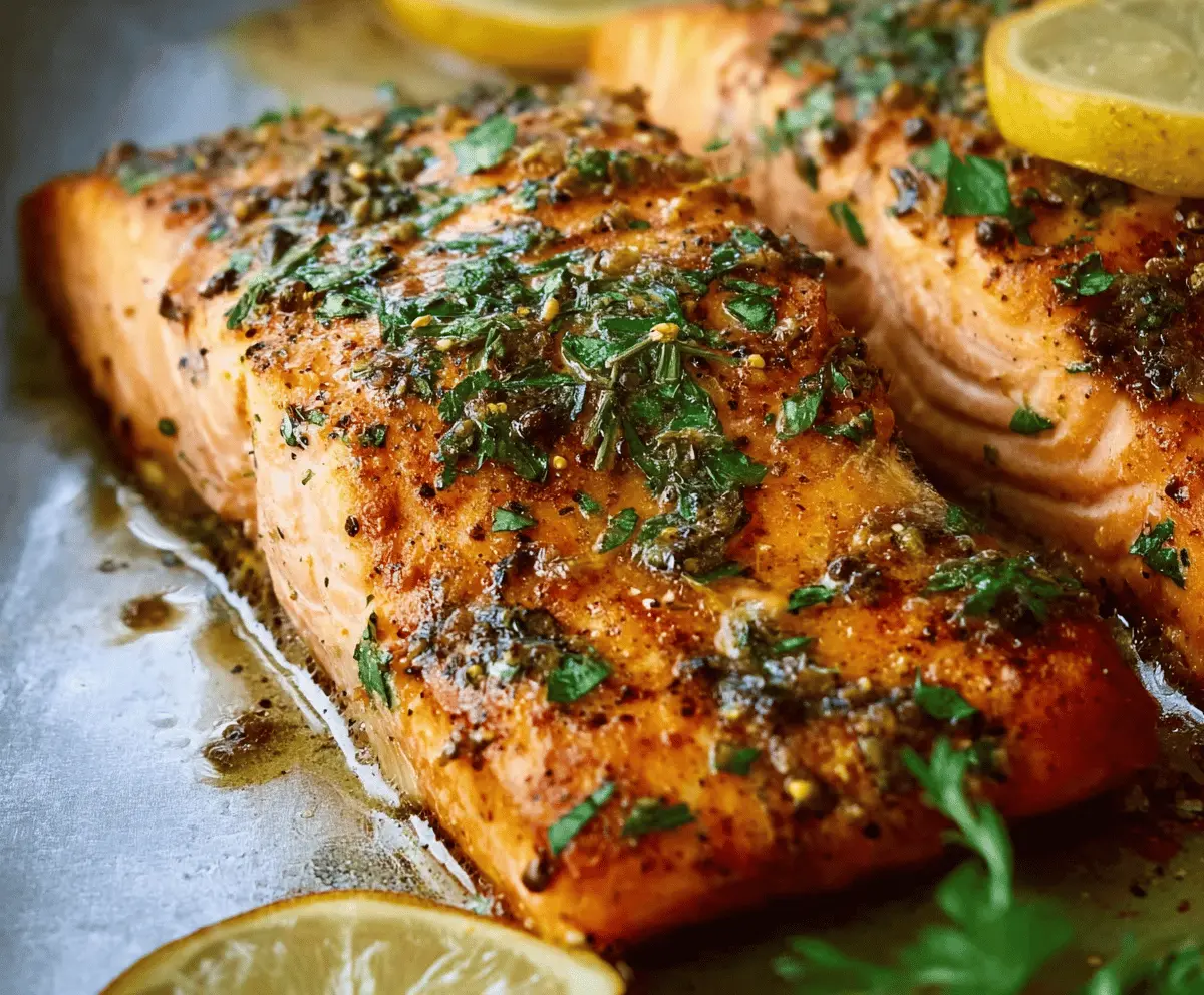 Best Damn Oven Baked Salmon