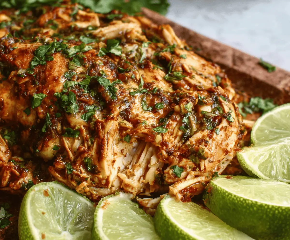 Crock Pot Cilantro Lime Chicken Recipe