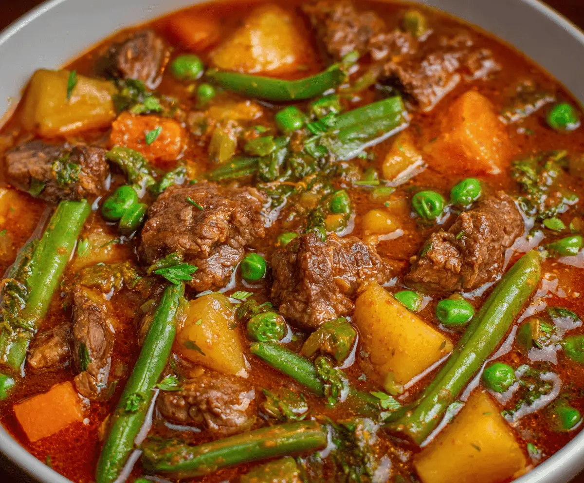 Beef and Vegetable Stew