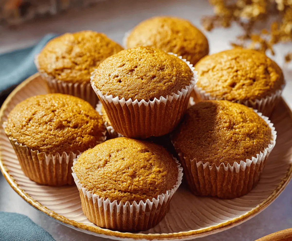 Easy Pumpkin Muffins 