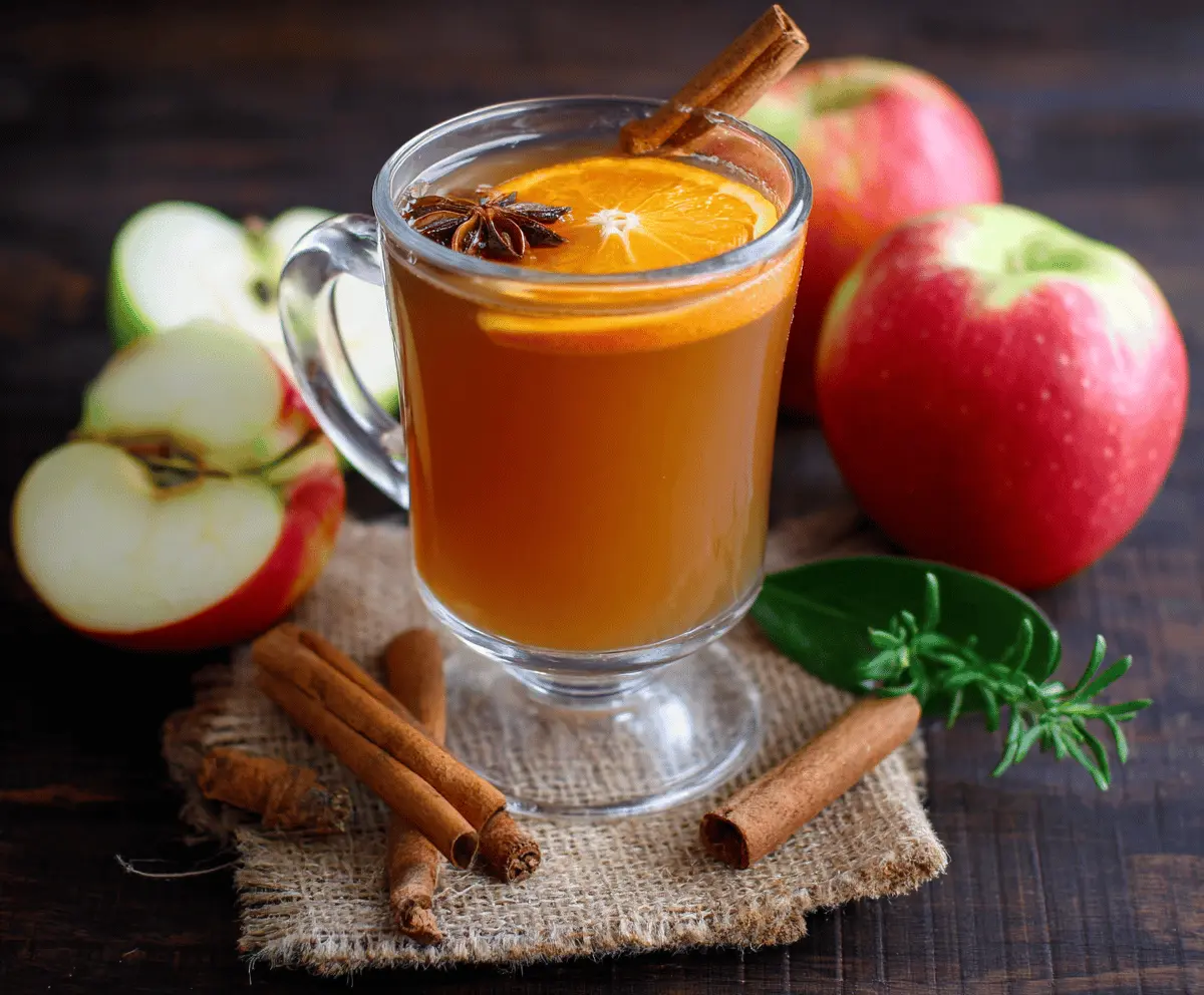 Hot Mulled Apple Cider