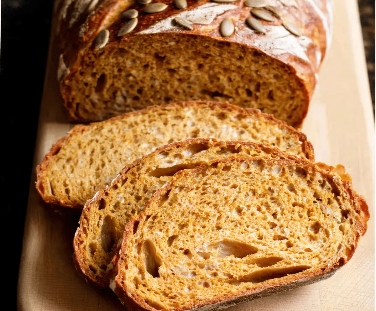 Pumpkin Sourdough Bread