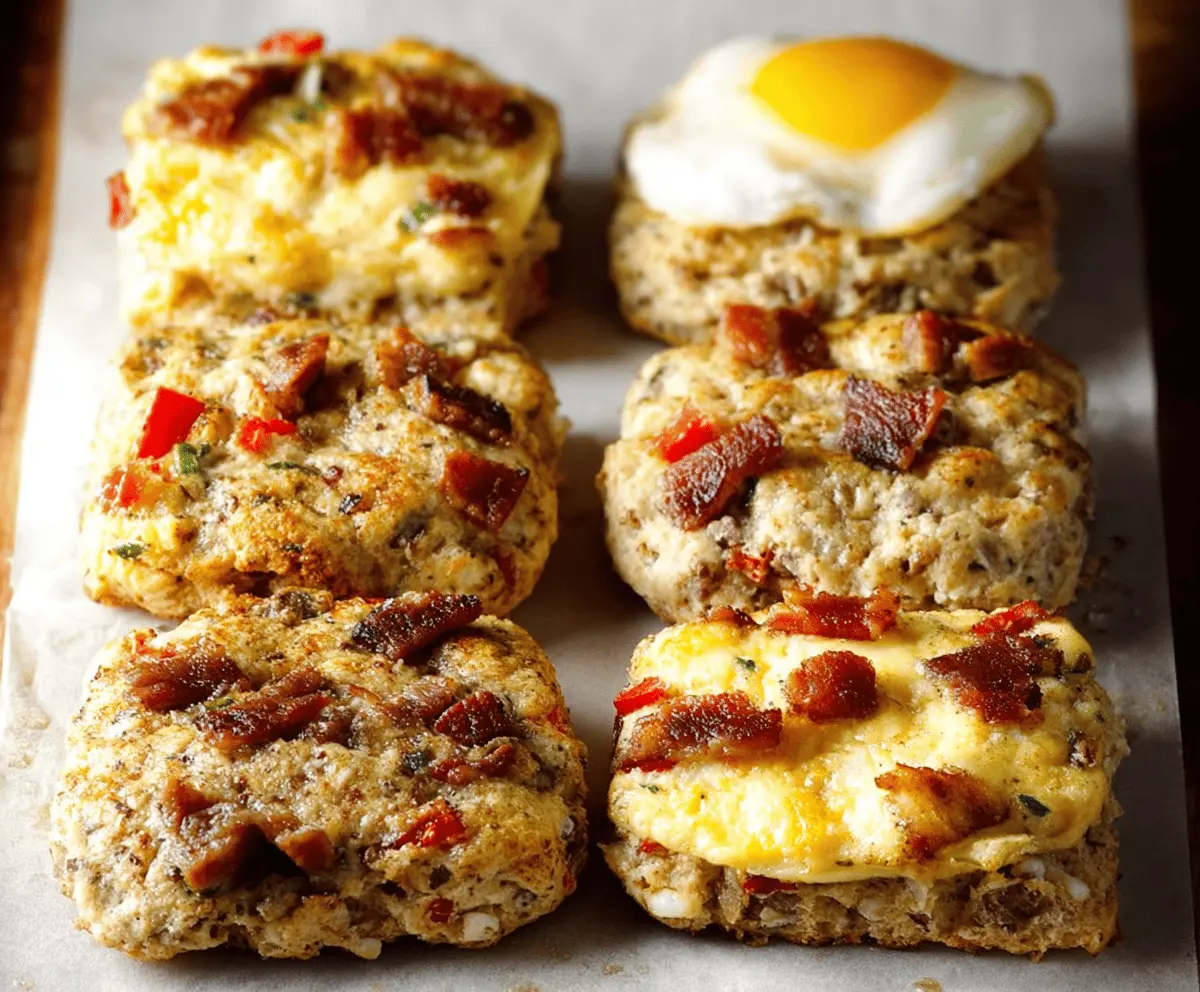 Breakfast Protein Biscuits