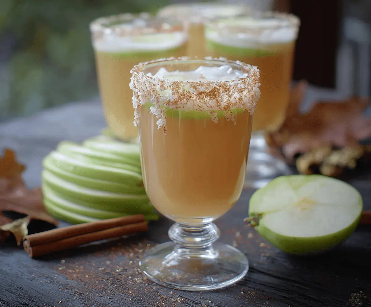 Best Caramel Apple Mocktail Recipe for Fall Fun