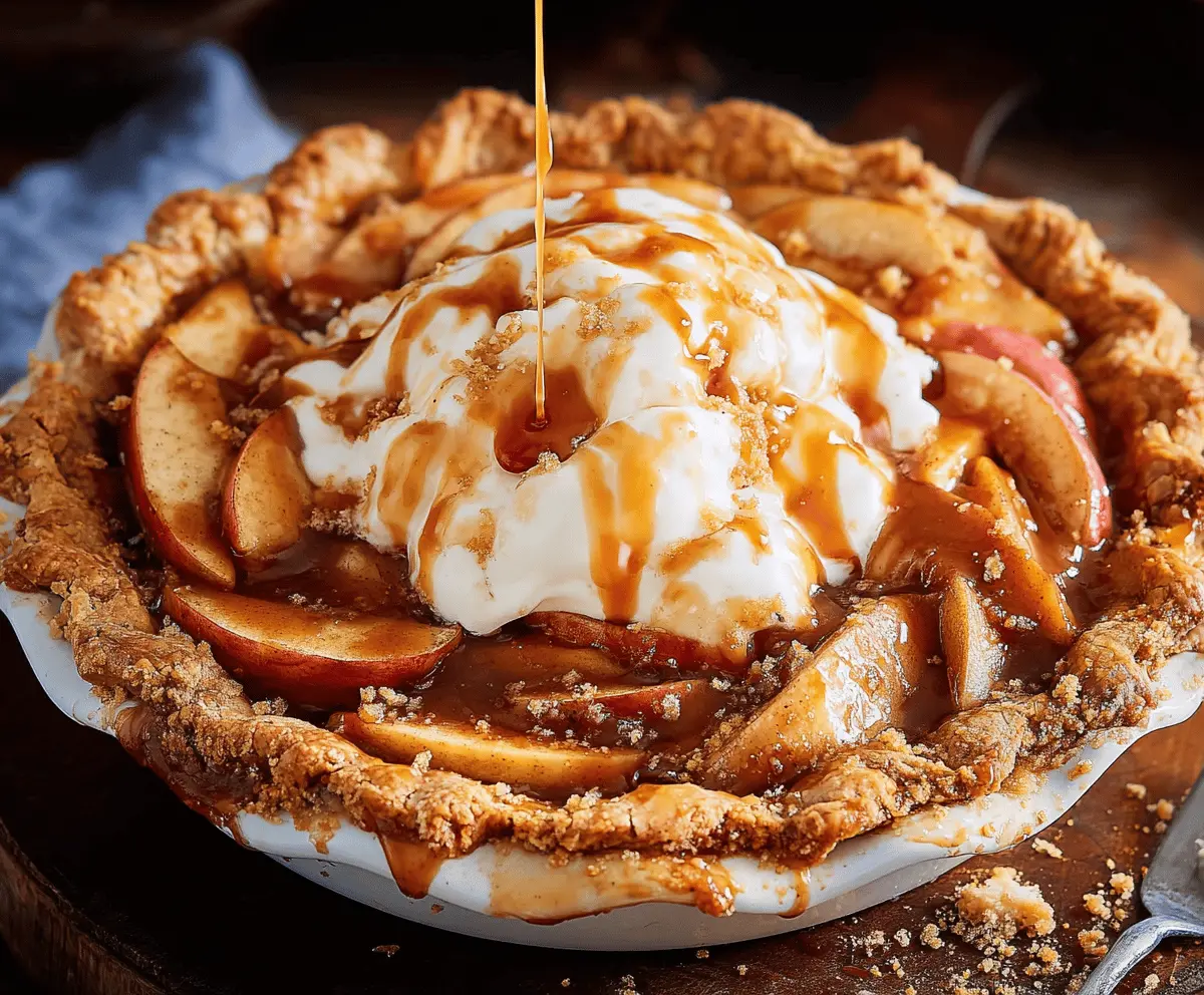 Caramel Apple Pie 