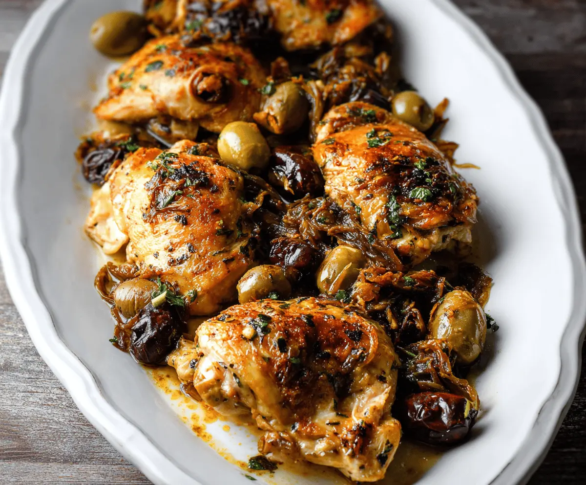 Chicken Marbella