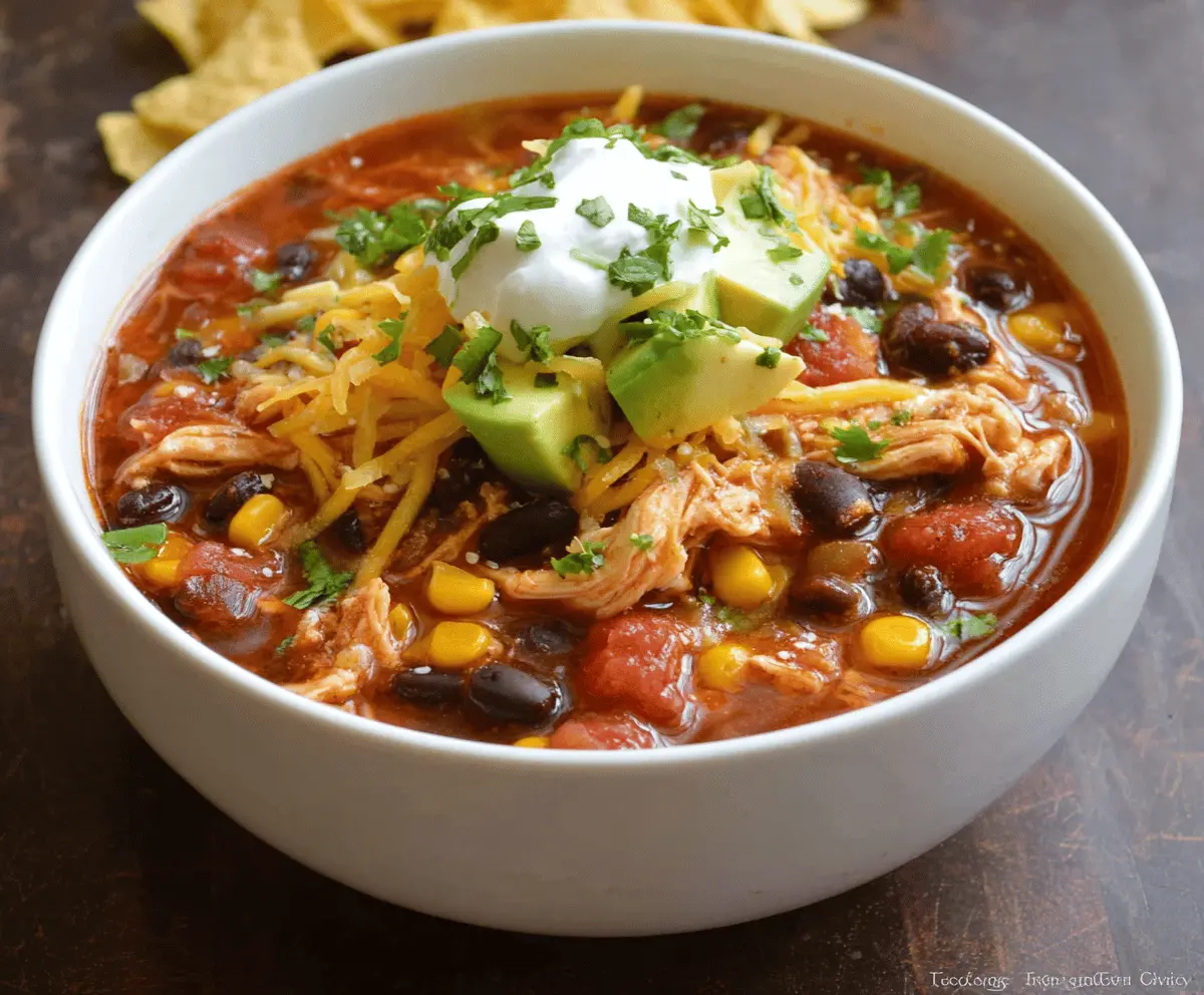 Best Chicken Taco Soup Recipe for Quick, Flavorful Meals