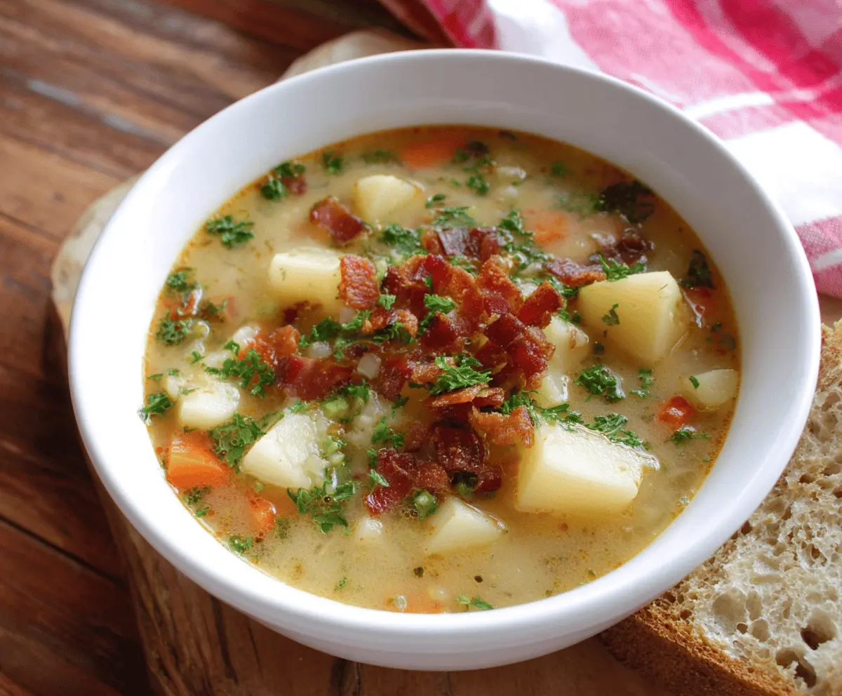 German Potato Soup