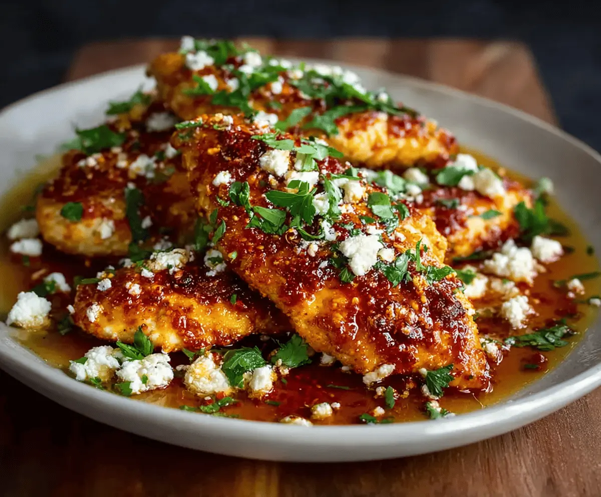 Hot Honey Feta Chicken 
