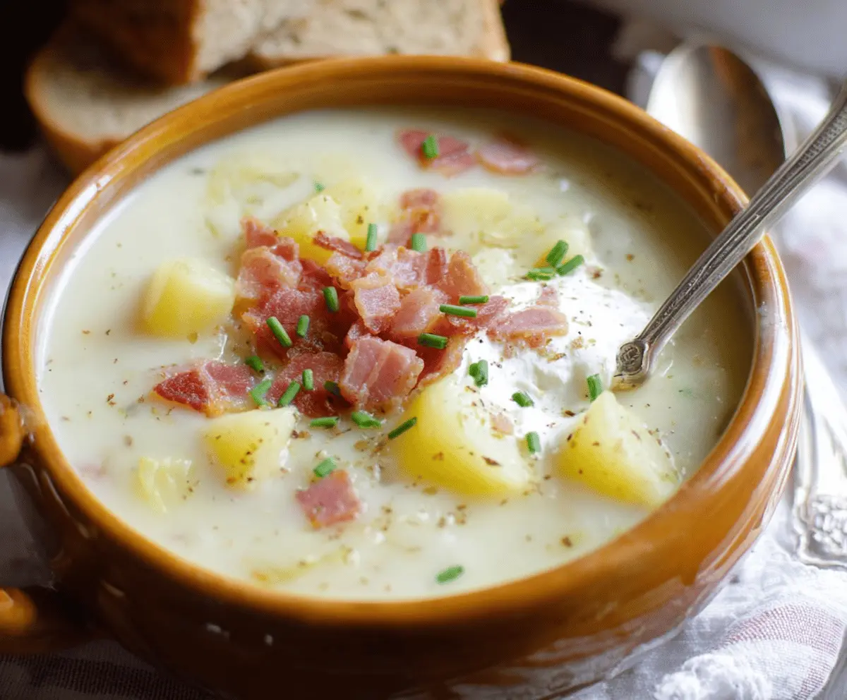 Old-Fashioned Potato Soup