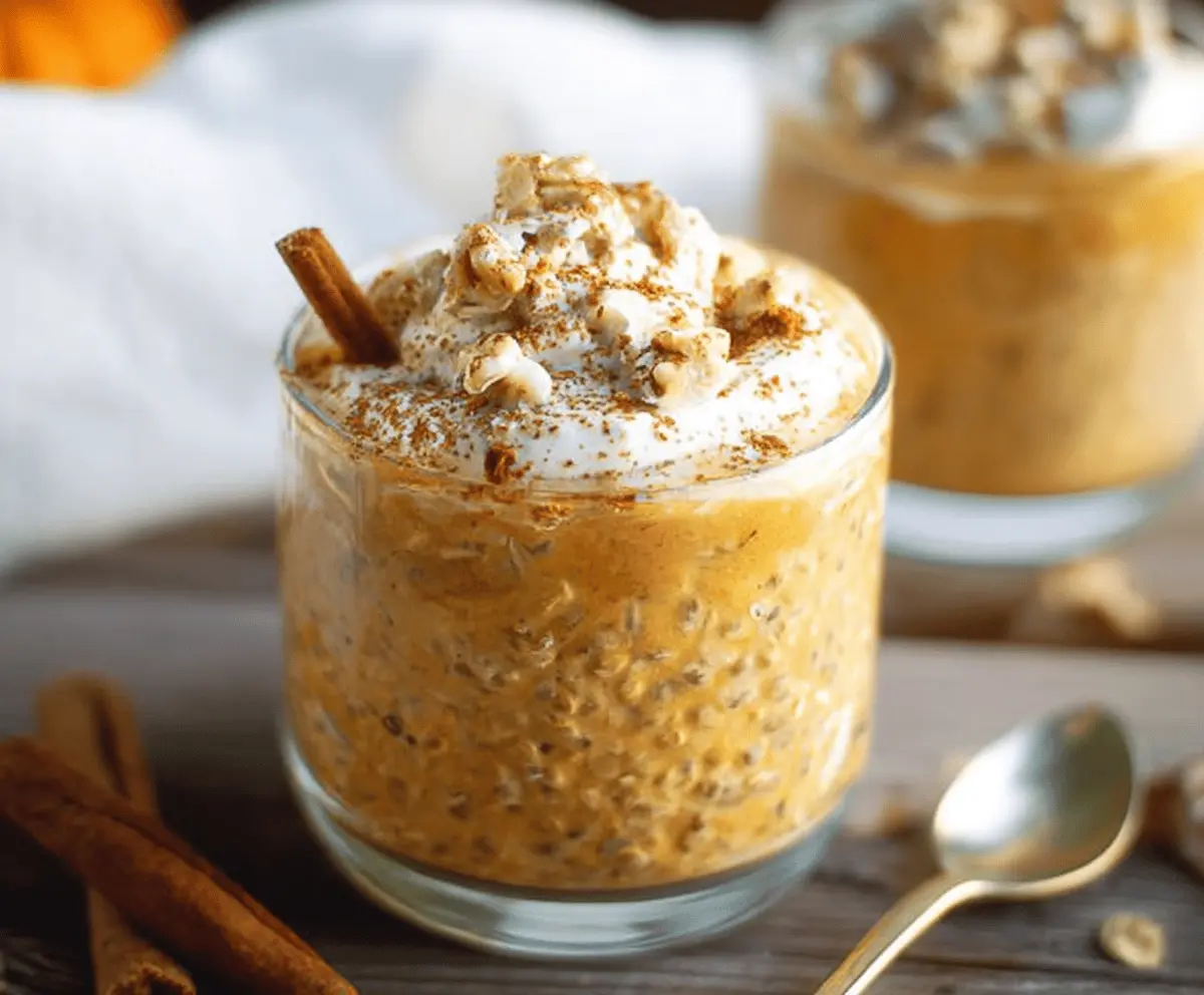 Pumpkin Pie Overnight Oats