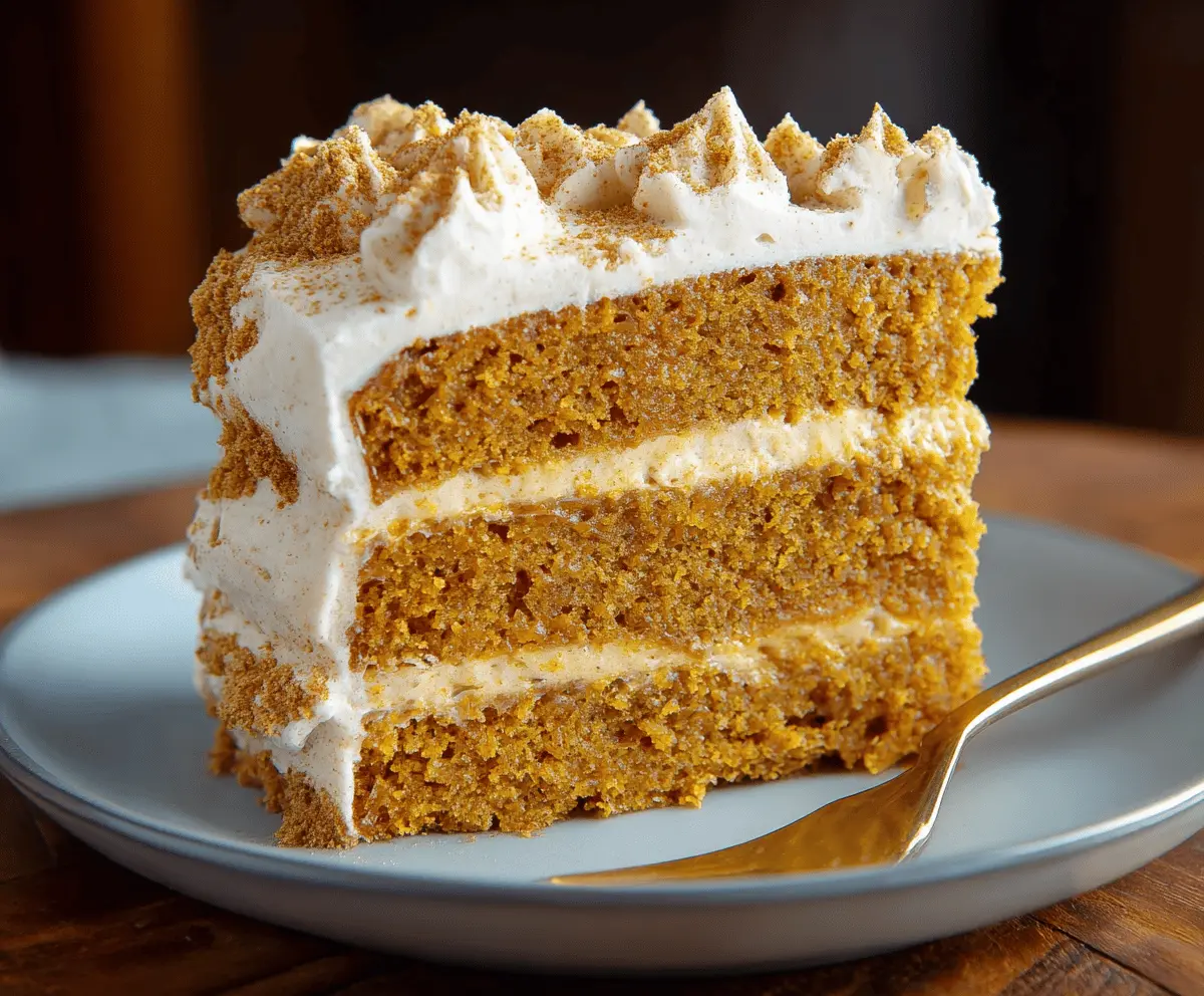 Pumpkin Spice Cake