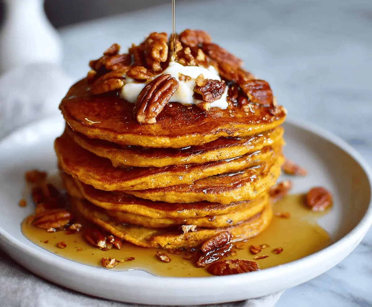 Pumpkin Spice Pancakes