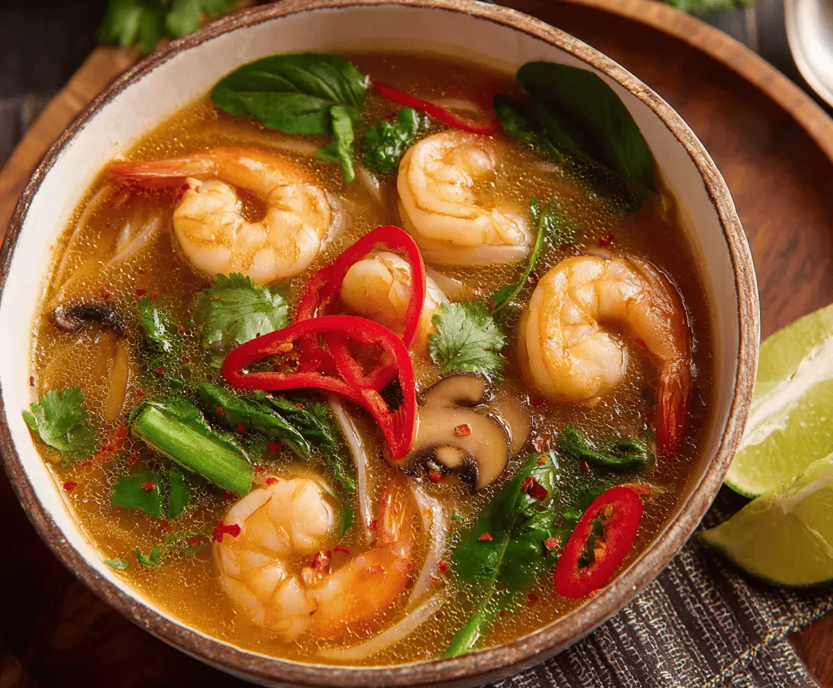 Thai Shrimp Soup