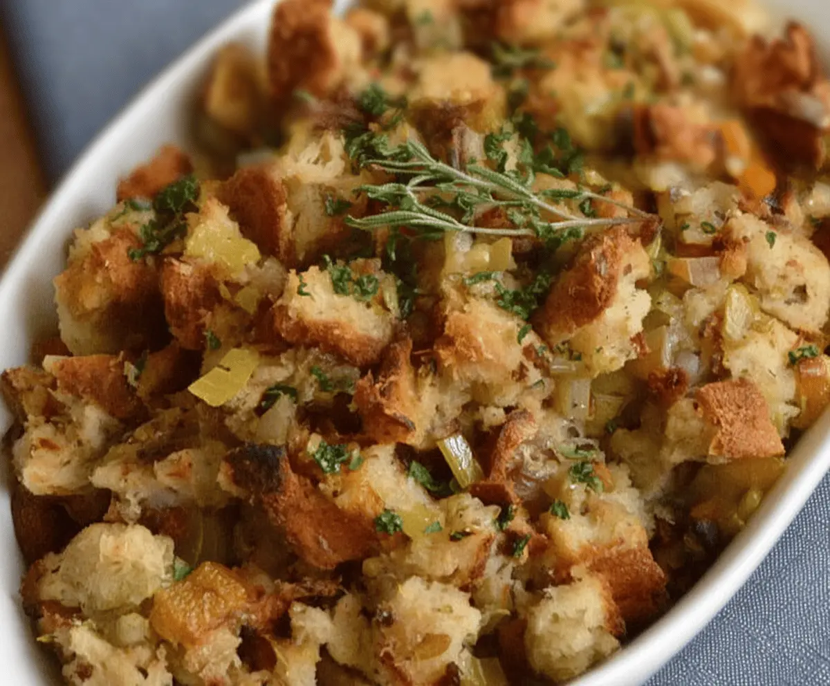 Classic Grandma's Thanksgiving Stuffing