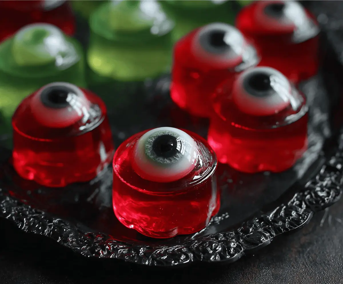 Spooky Halloween Eyeball Jello Shots Recipe