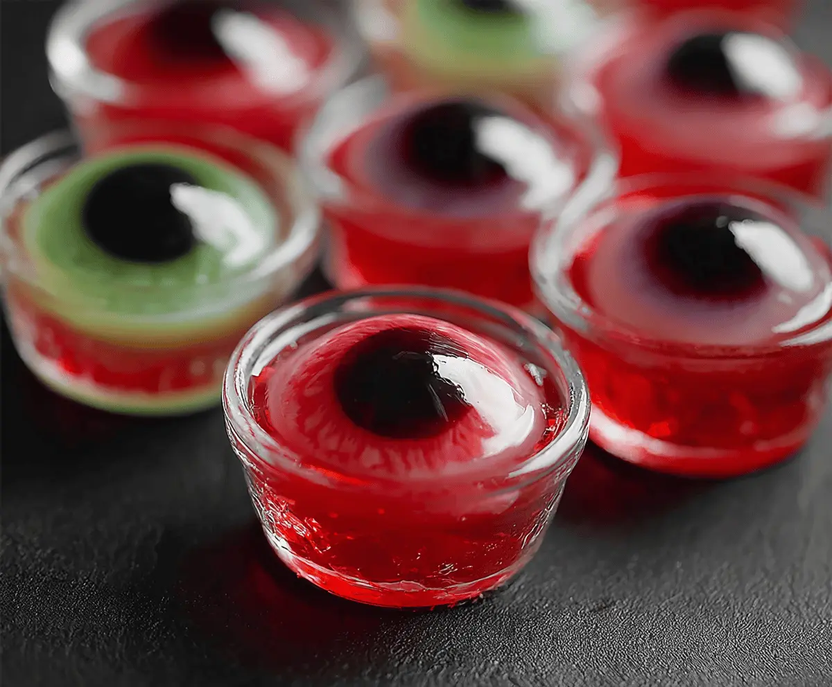 Spooky Halloween Eyeball Jello Shots Recipe