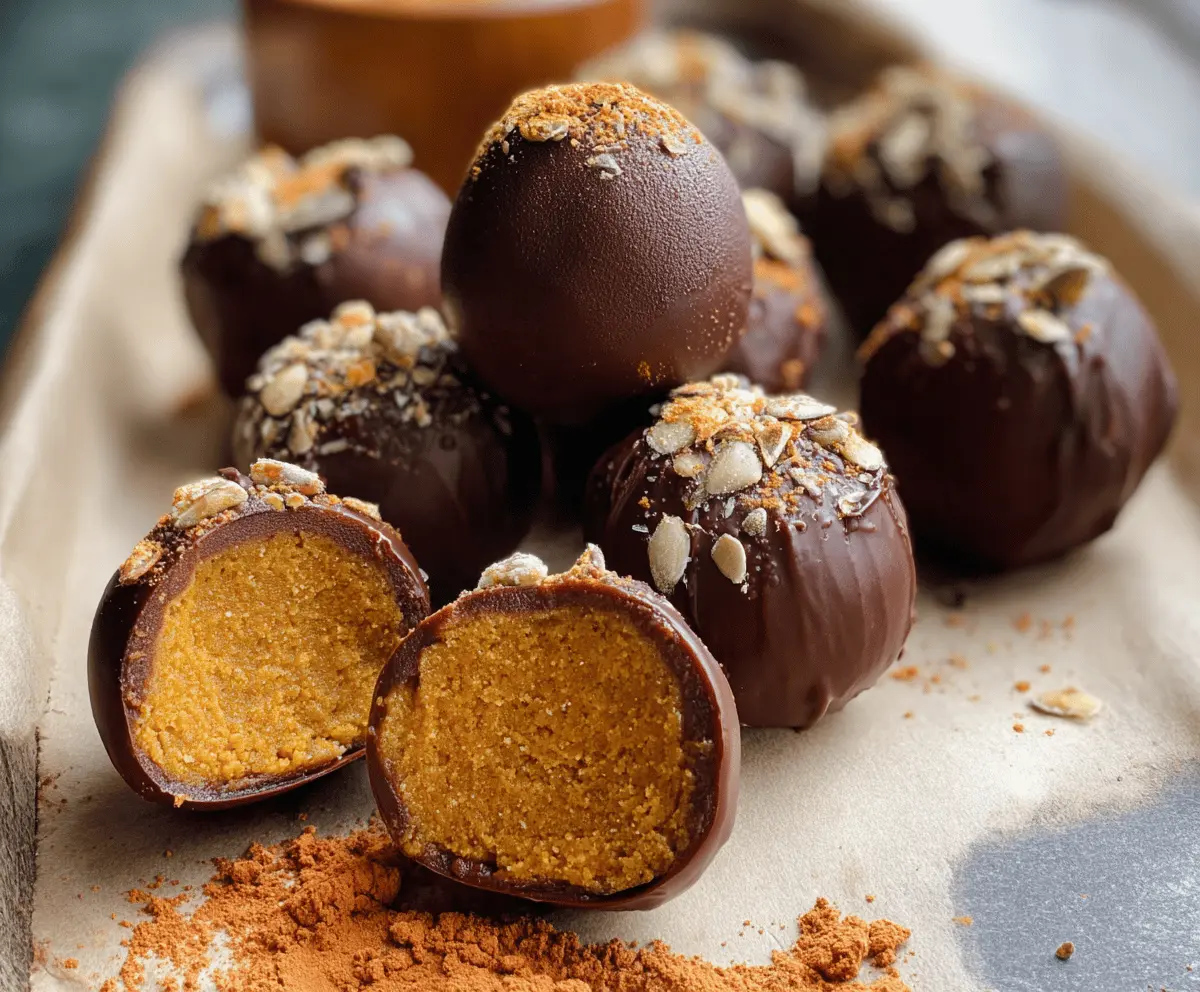 Healthy Pumpkin Truffles Recipe – Easy, Guilt-Free Pumpkin Treats