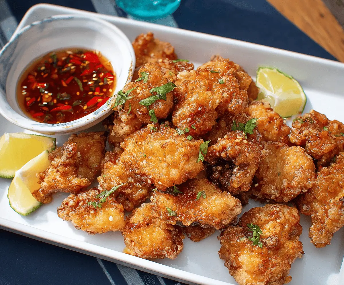 Easy Crispy Karaage Chicken Recipe - Japanese Fried Chicken