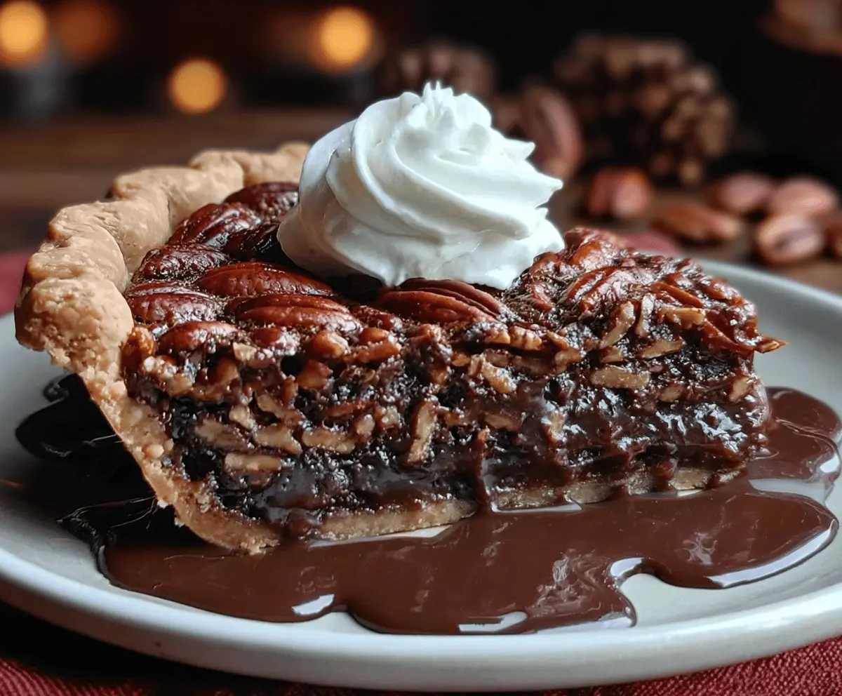 Irresistible Texas Chocolate Pecan Pie Recipe