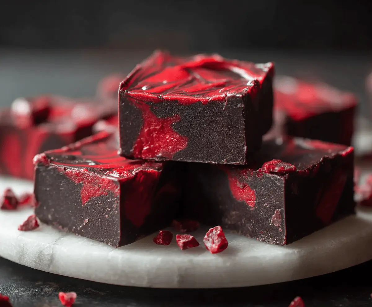 Easy Vampire Fudge Recipe – Delicious Halloween Treat Ideas