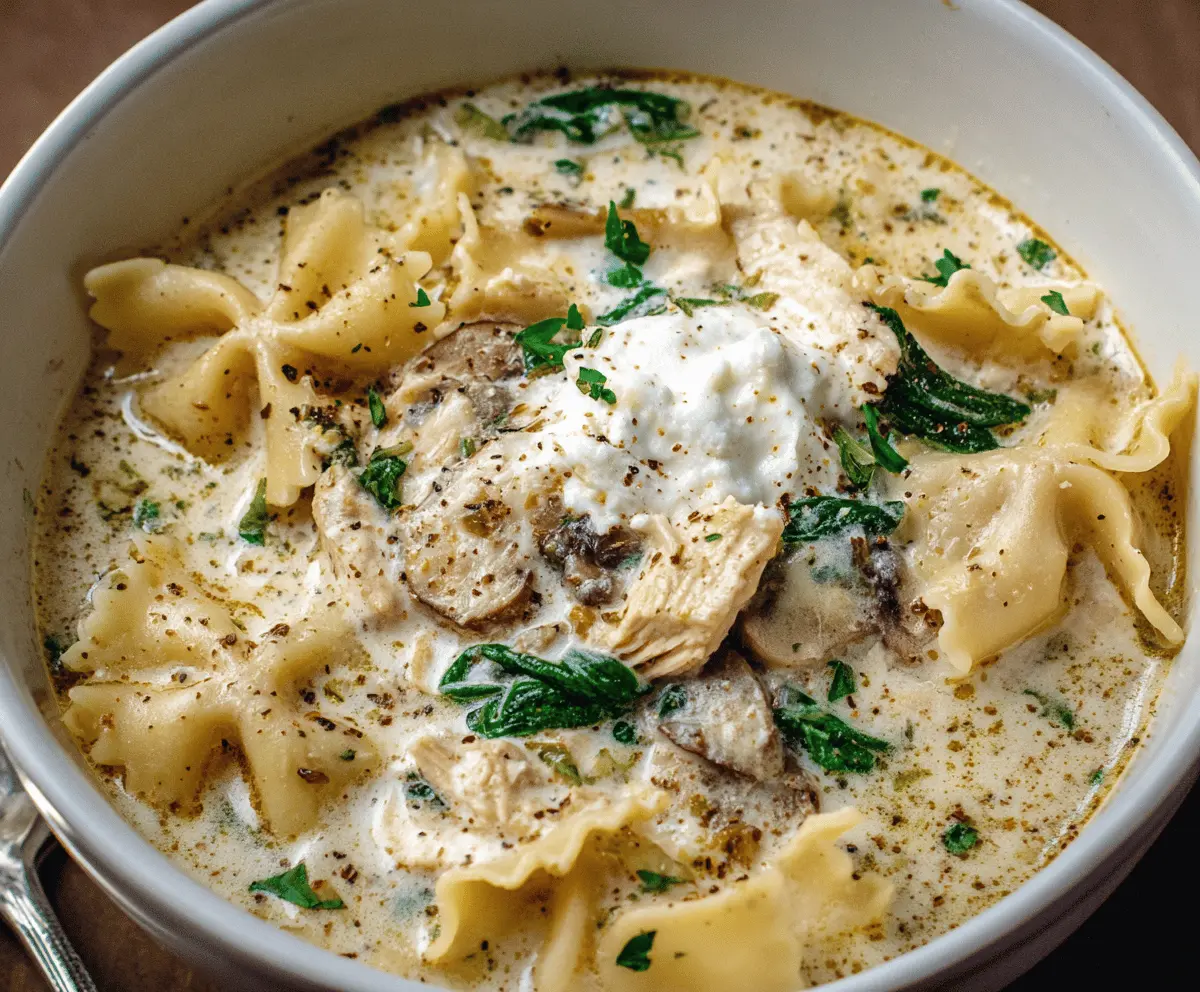 Delicious White Lasagna Soup Recipe: Creamy & Easy to Make