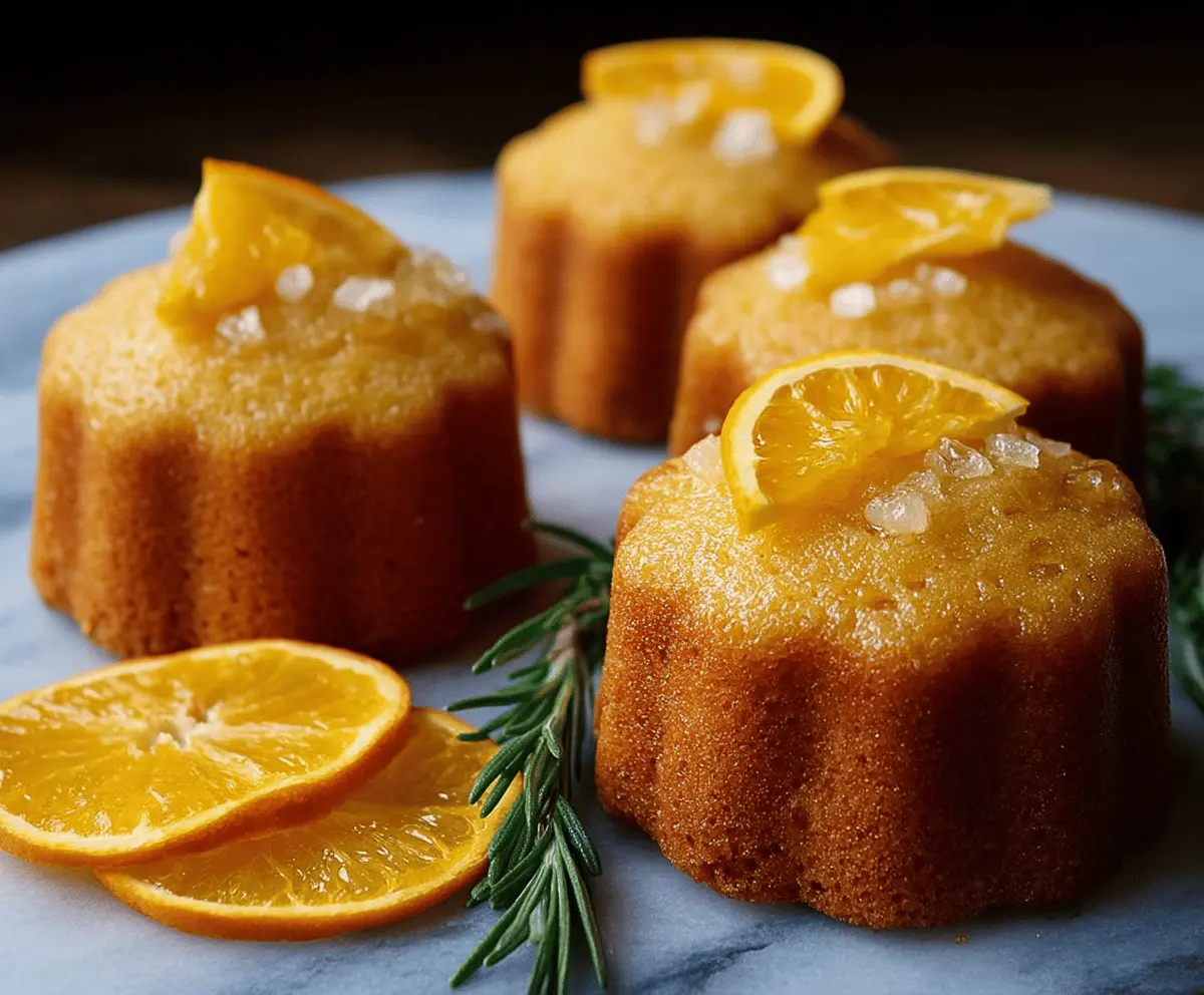 Orange Ginger Honey Cakes Recipe