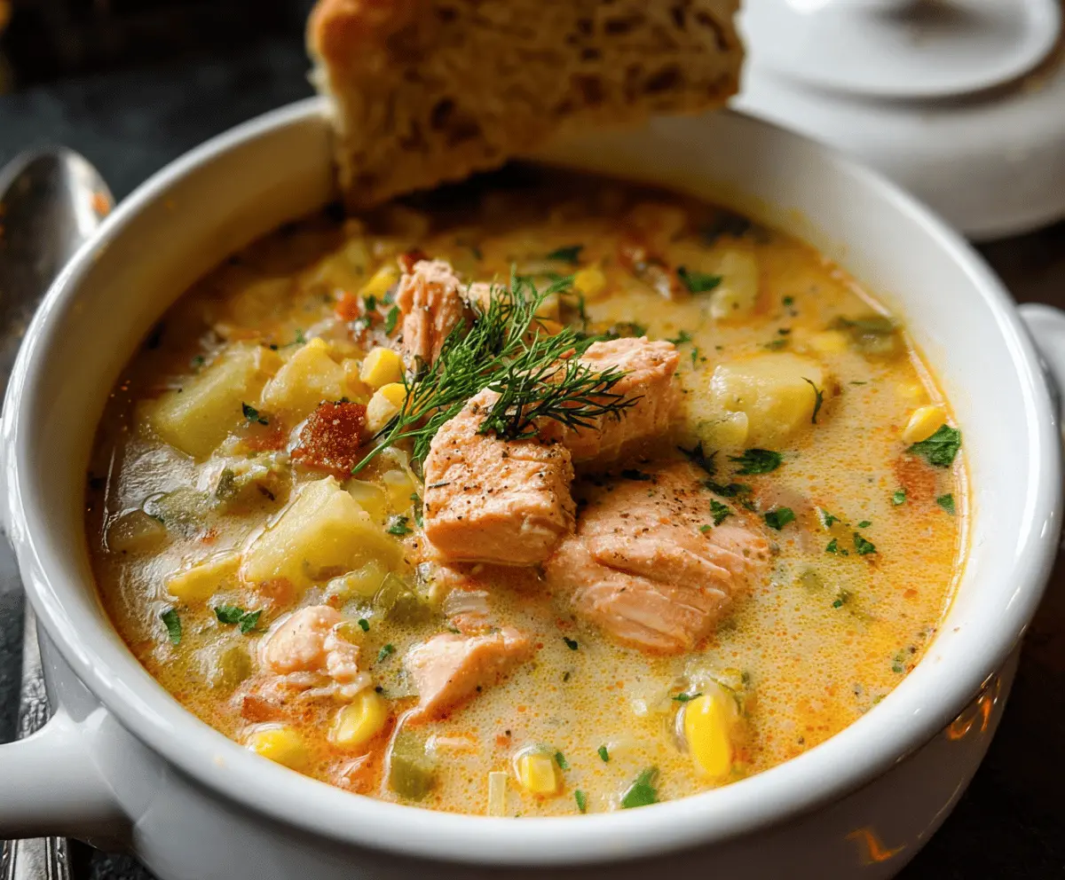 Easy Wild Salmon Chowder Recipe