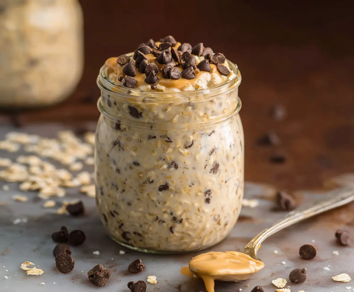 Cookie Dough Overnight Oats
