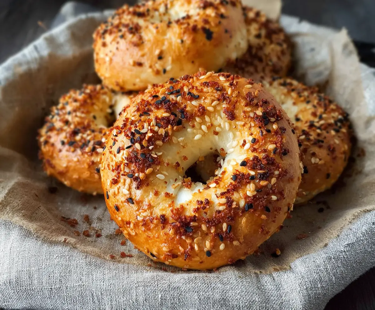 Cozy Fluffy Greek Yogurt Bagels