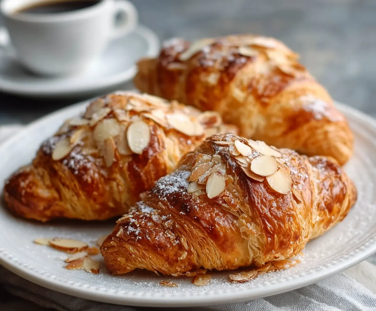 Easy Almond Croissants Recipe