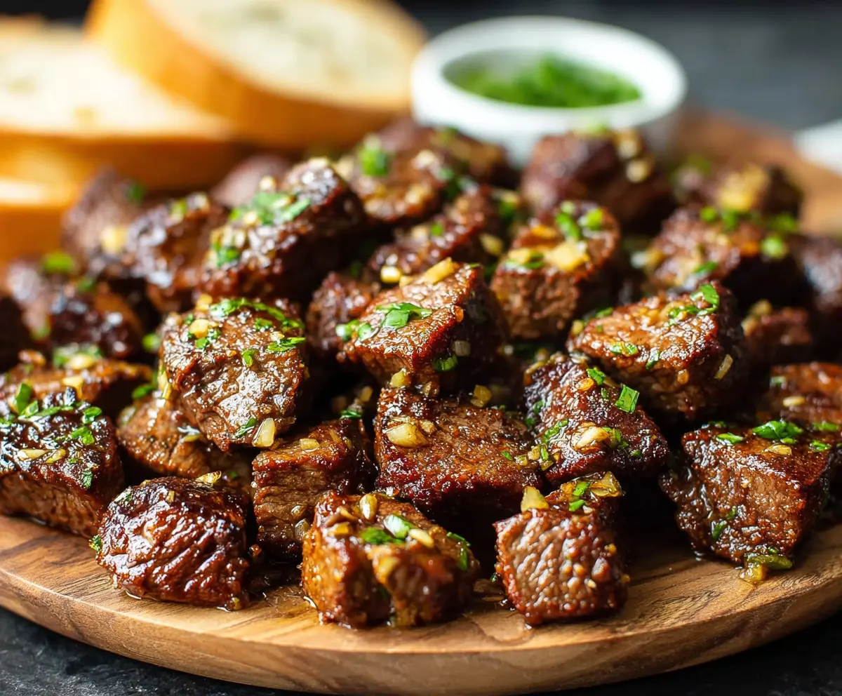 Garlic Butter Steak Bites Recipe