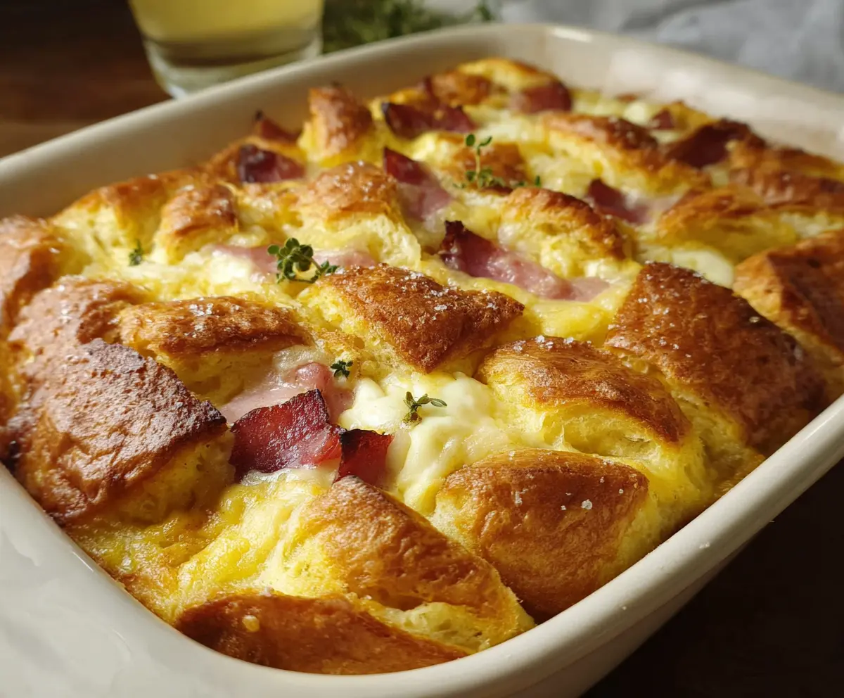 Easy Monte Cristo Breakfast Casserole