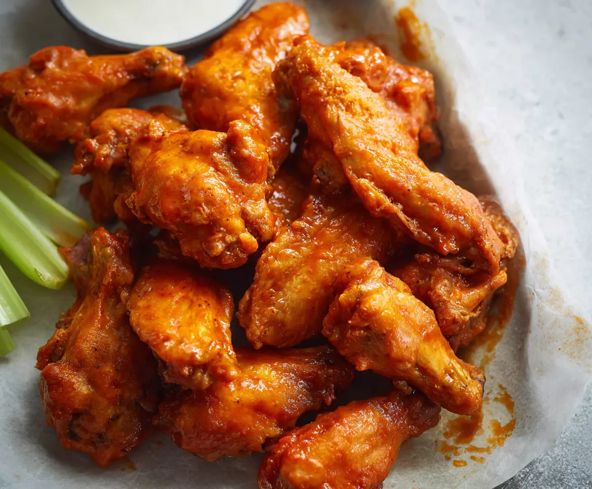 Easy Baked Buffalo Wings Recipe