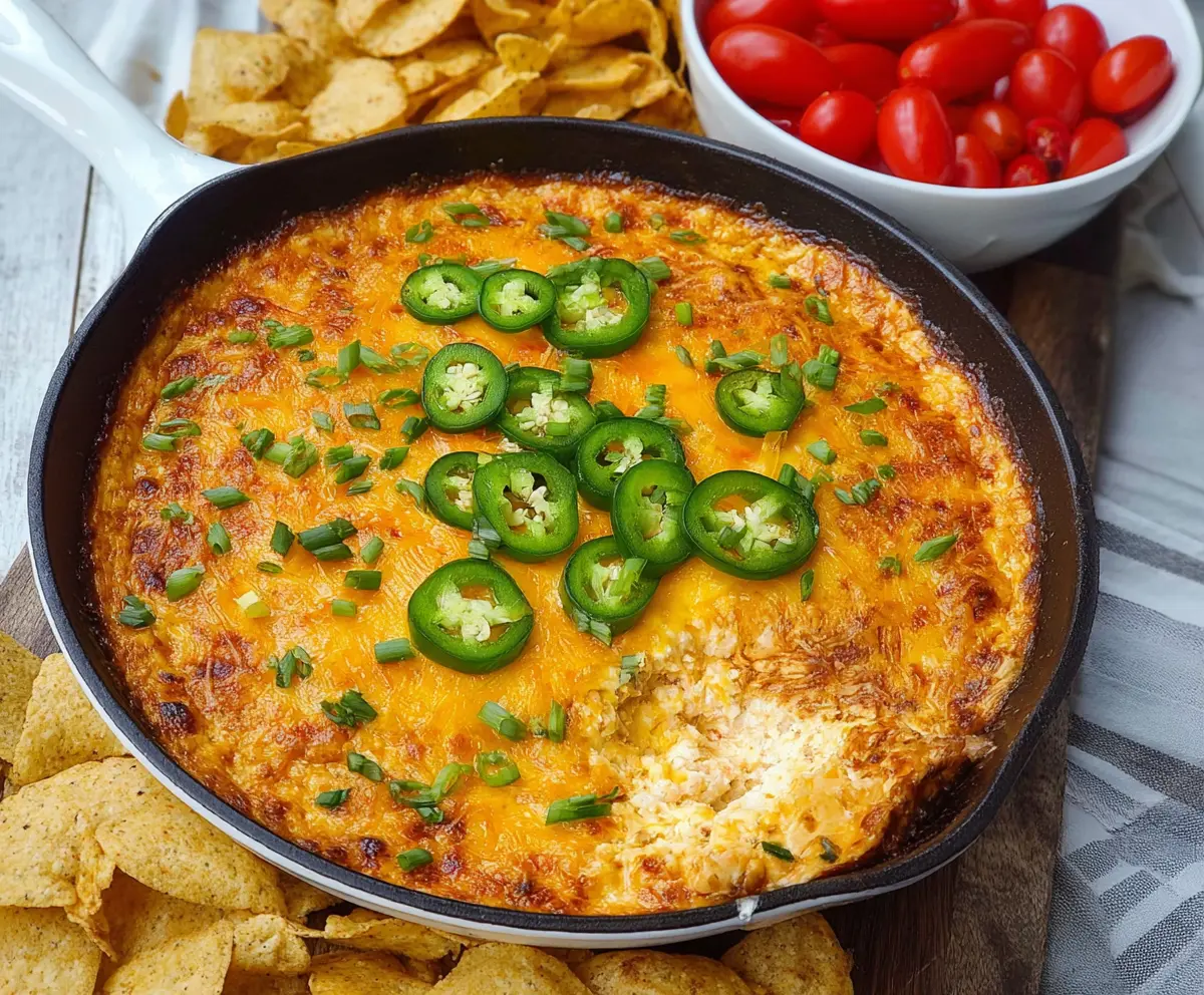 Bold Cheesy Texas Trash Dip