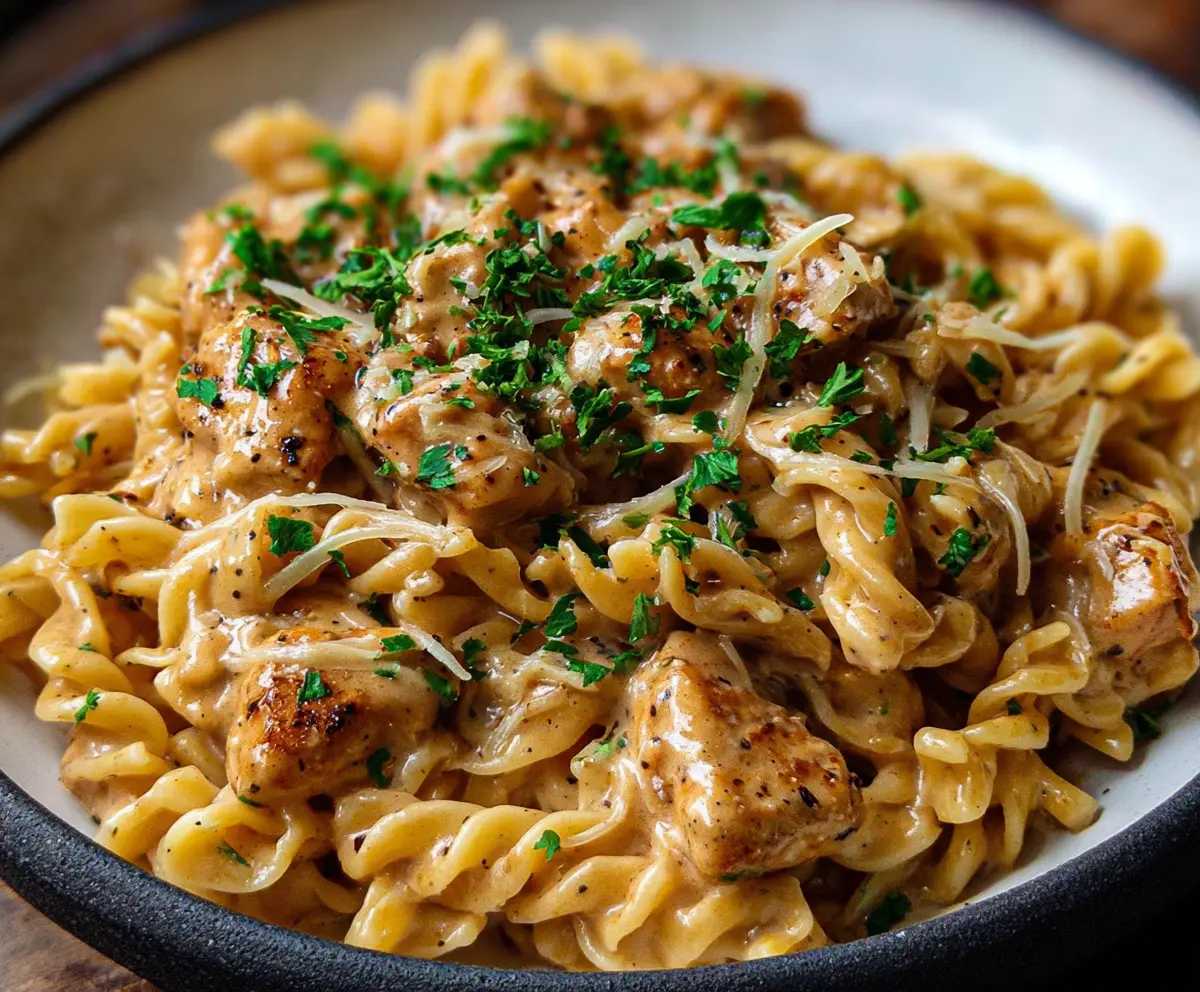 Creamy Cowboy Butter Chicken Pasta