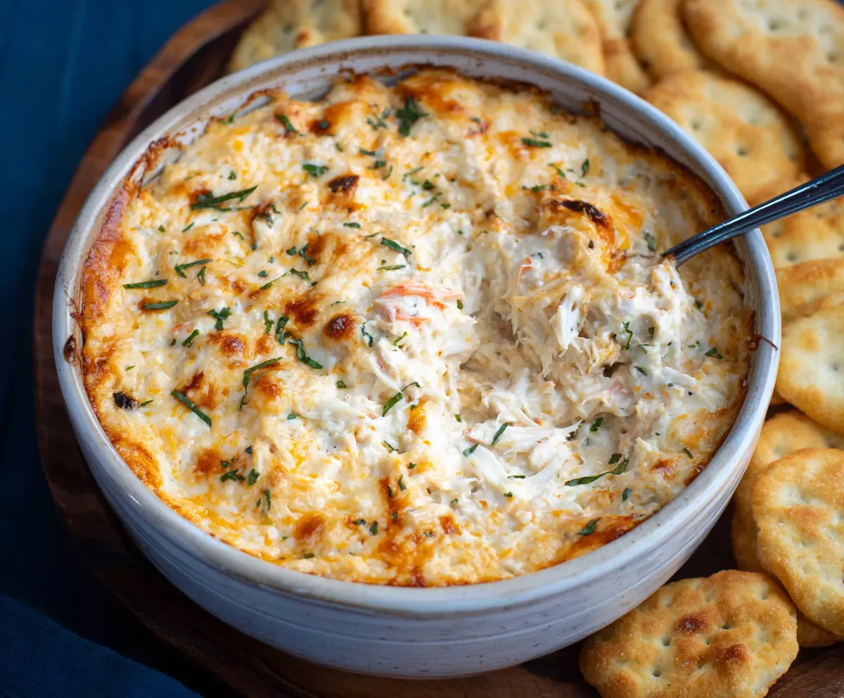 Easy Crab Dip Recipe for Game Day