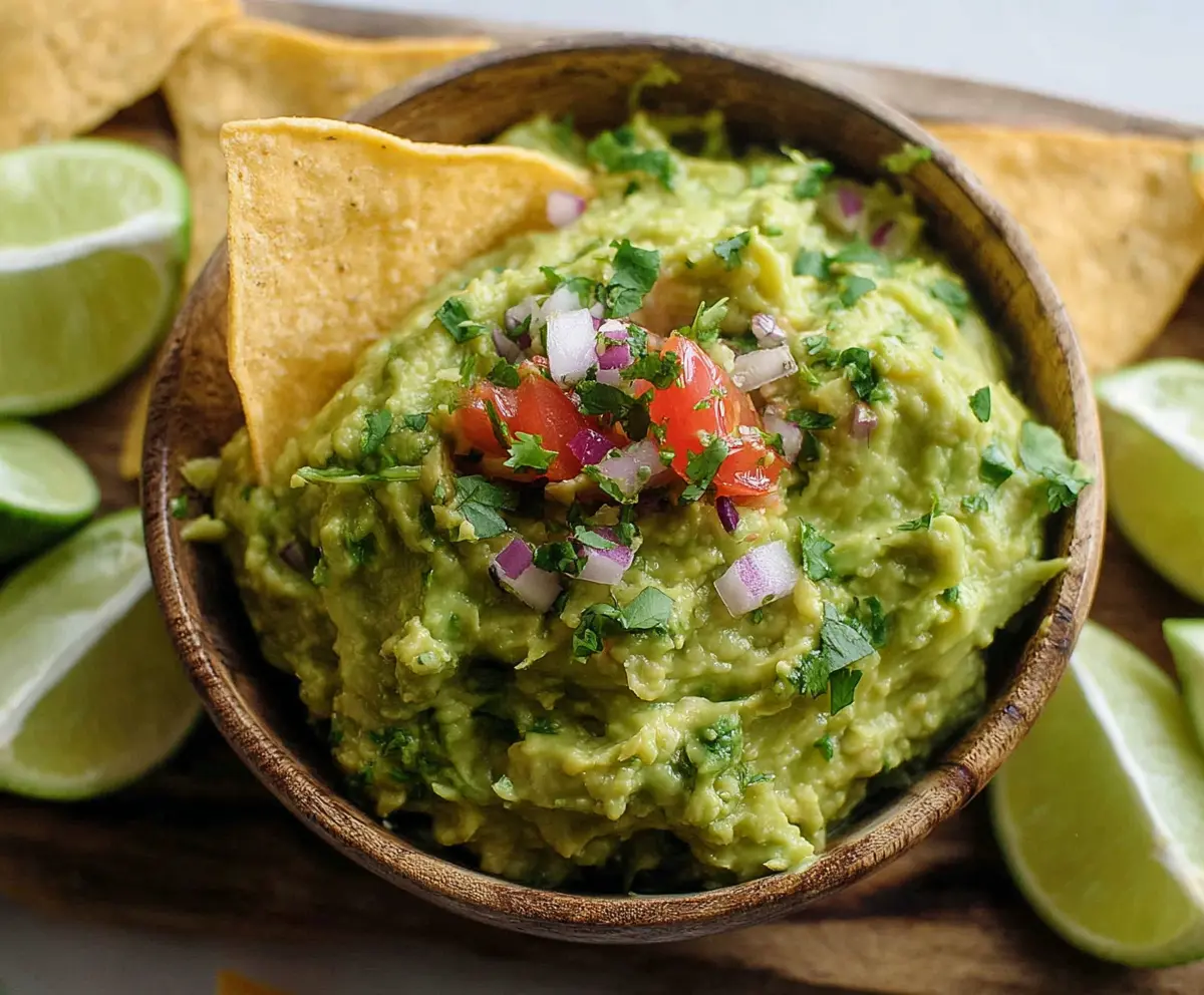 Easy Homemade Guacamole Recipe