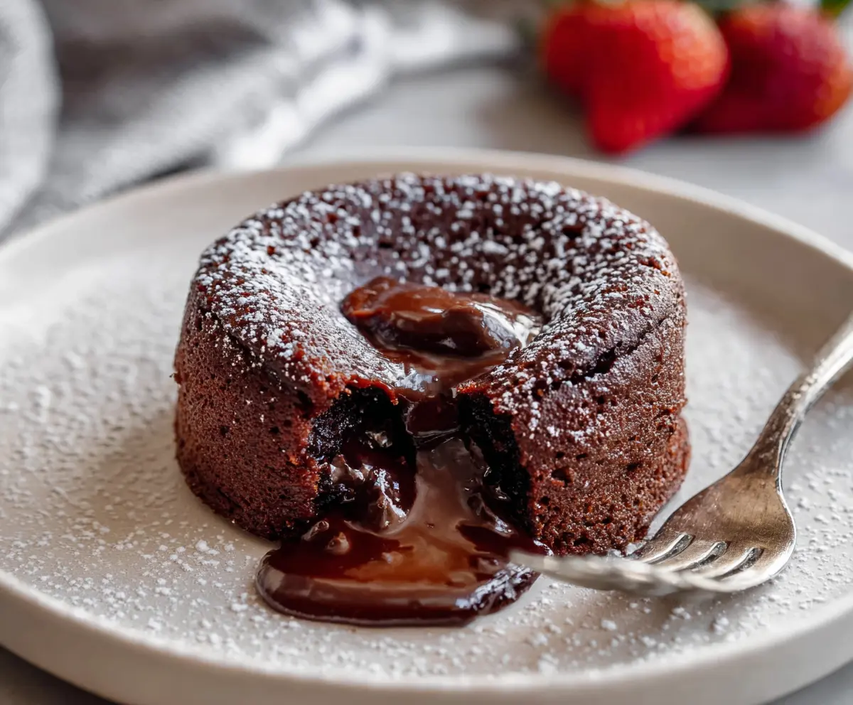 Easy Molten Chocolate Lava Cakes