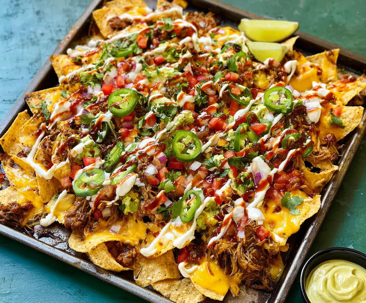 Easy Pulled Pork Nachos Recipe