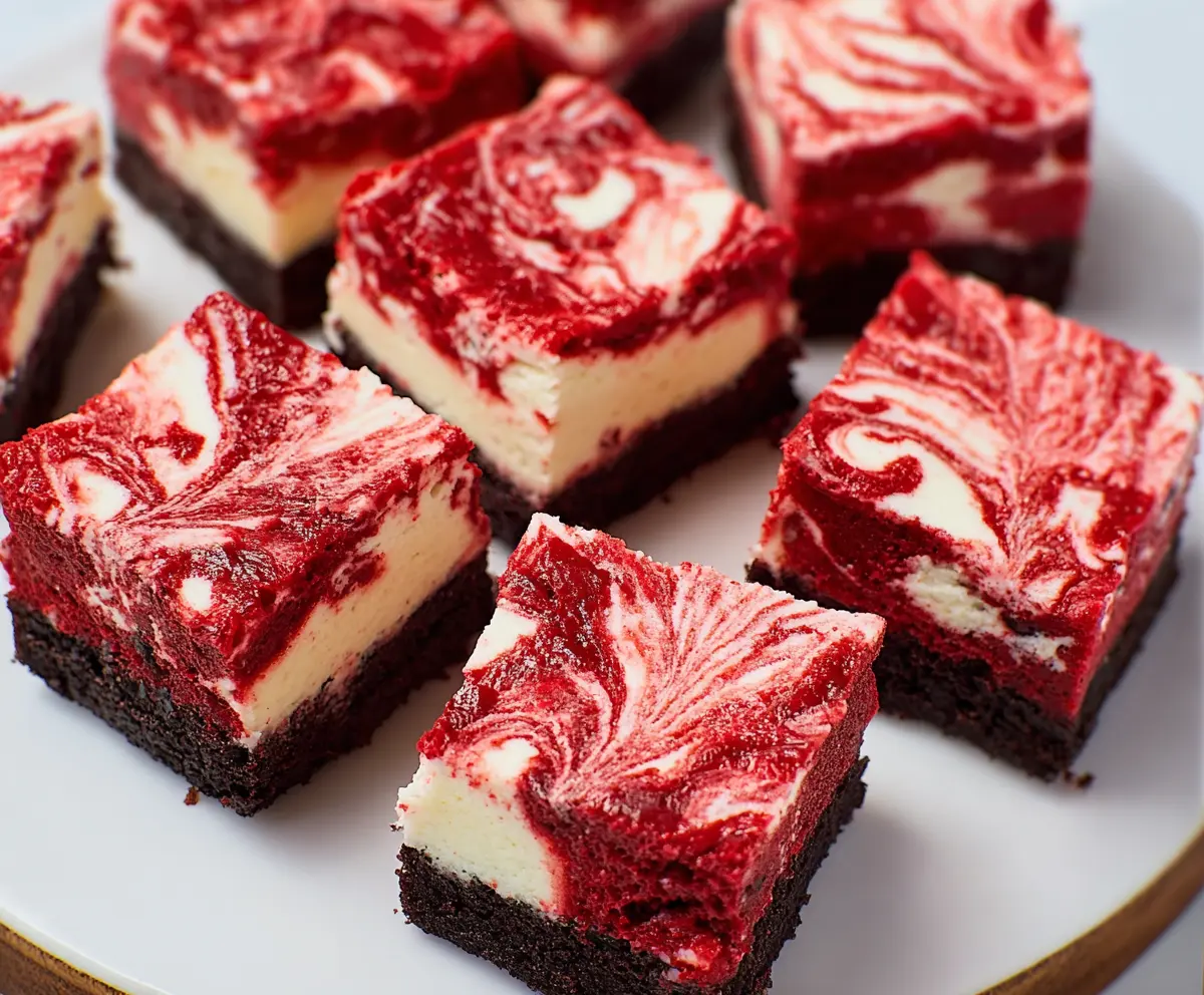 Red Velvet Cheesecake Bars Recipe