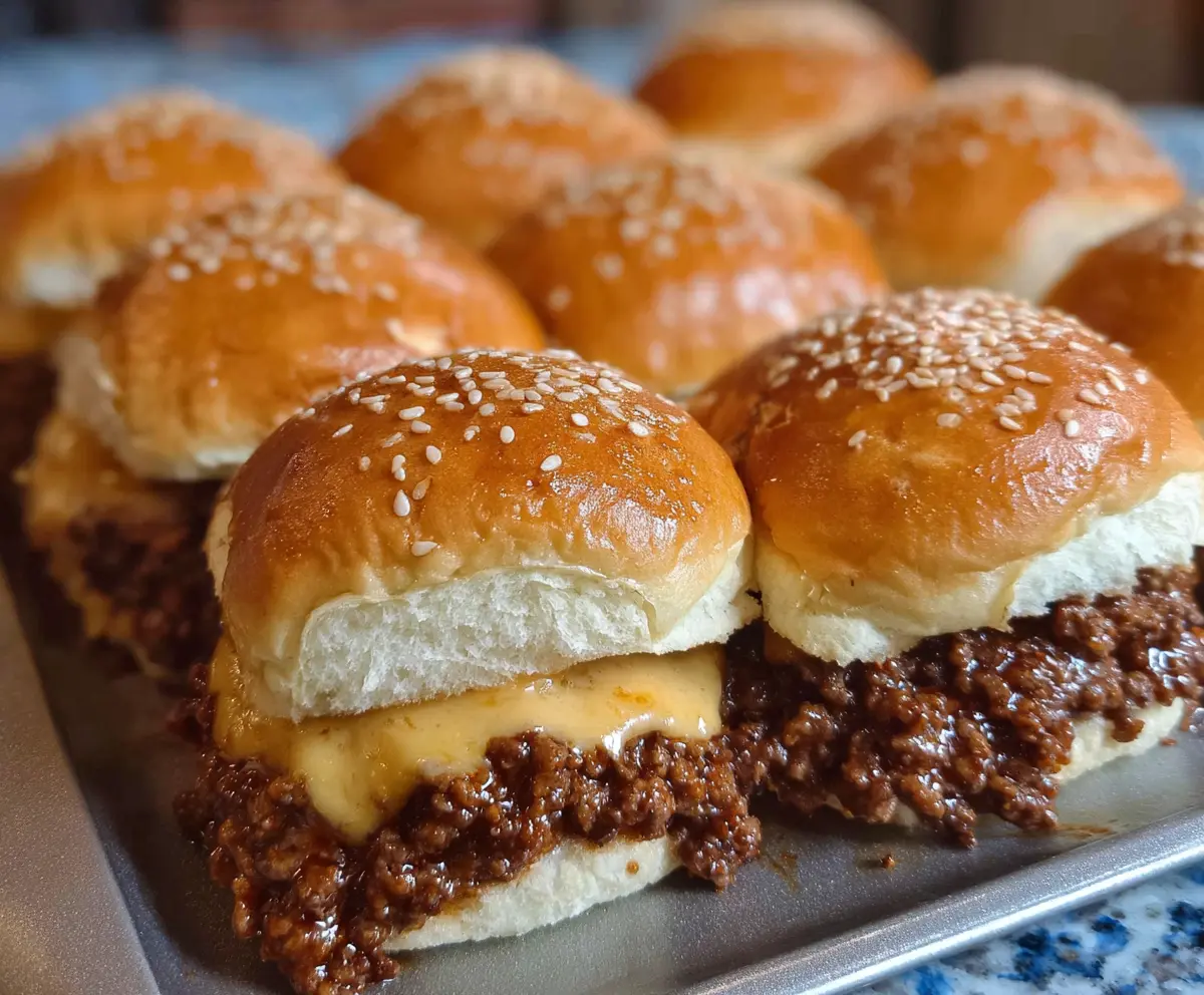 Easy Sloppy Joe Sliders Recipe