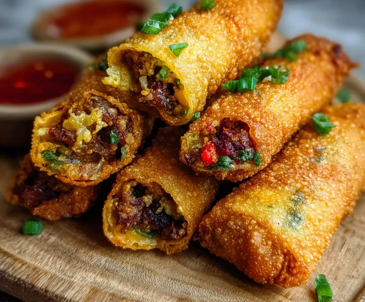 Easy Voodoo Egg Rolls Recipe