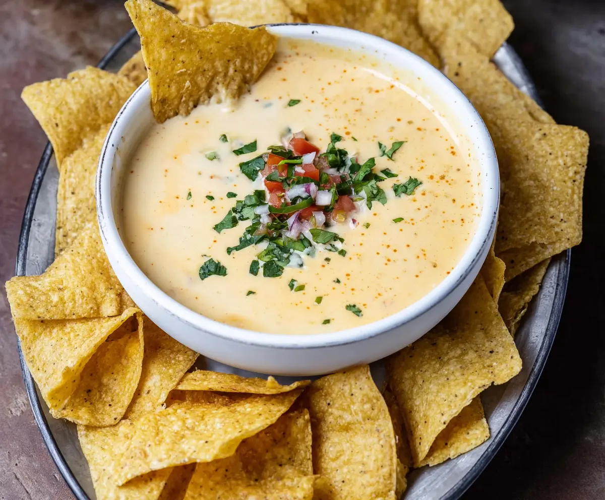 Easy White Queso Dip Recipe